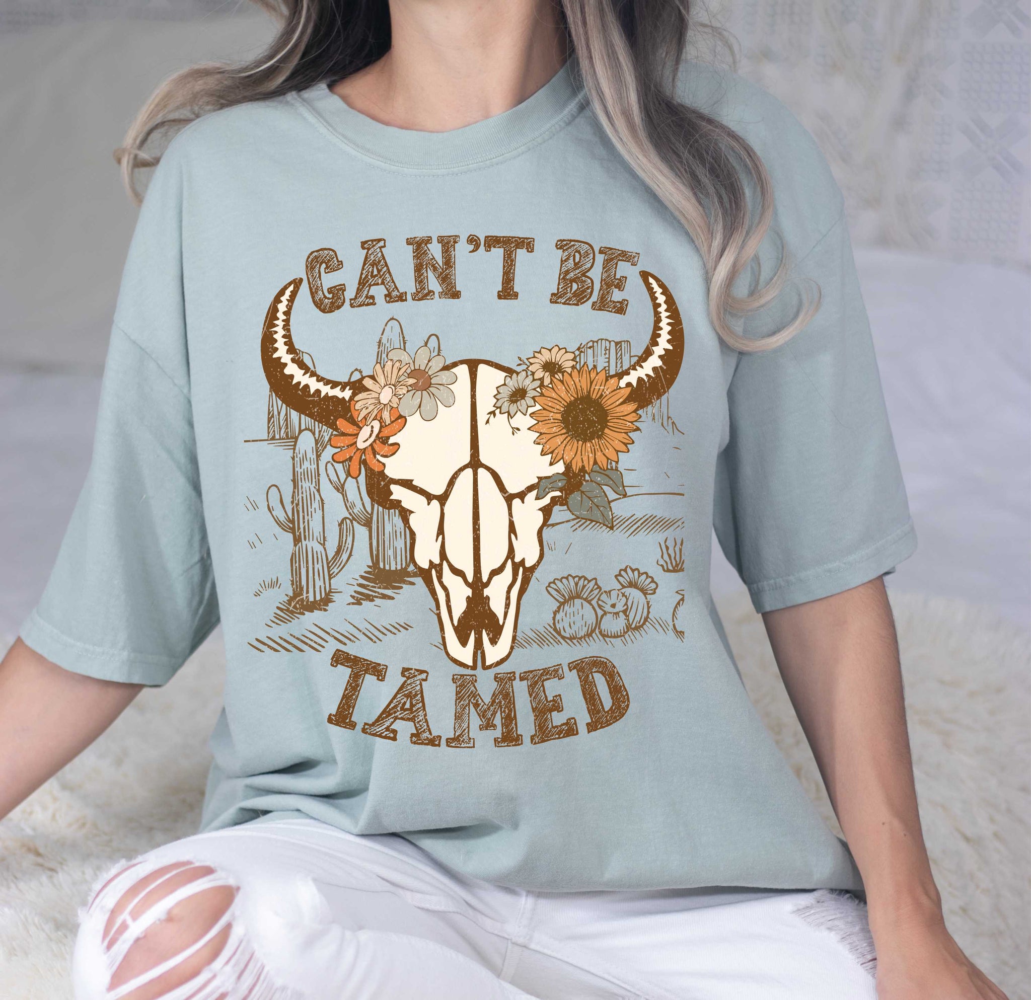0256 Can't Be Tamed Comfort Color Tee