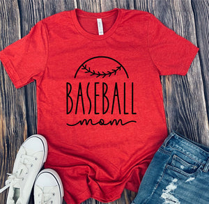 455 Baseball Mom Tee