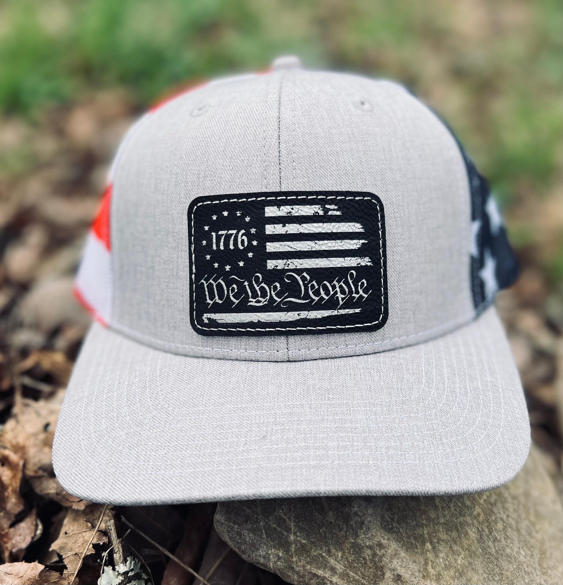 We The People American Flag Hat
