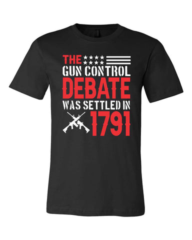 813 The Gun Control Debate was Settled in 1791
