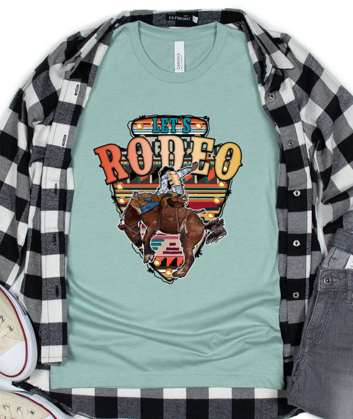 0113 Let's Rodeo Bronc Rider