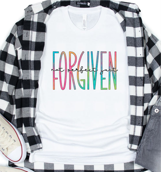 0059 Not Perfect Just Forgiven Shirt
