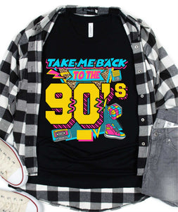 0158 Take Me Back to the 90s Tee